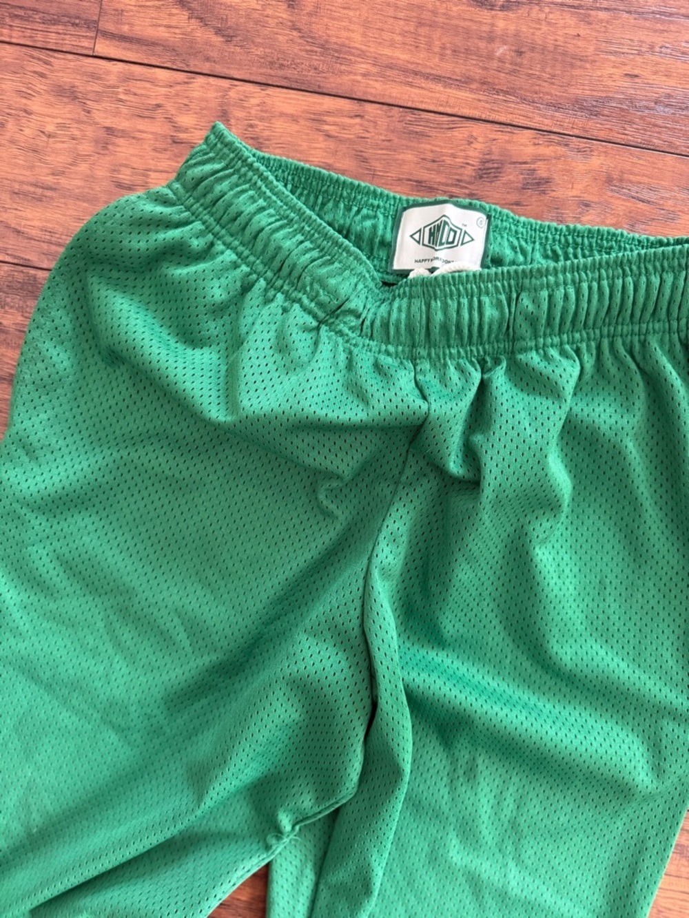 HMDD (Happy Memories Don’t Die Green Mesh Athletic Sweatpants Joggers | Small